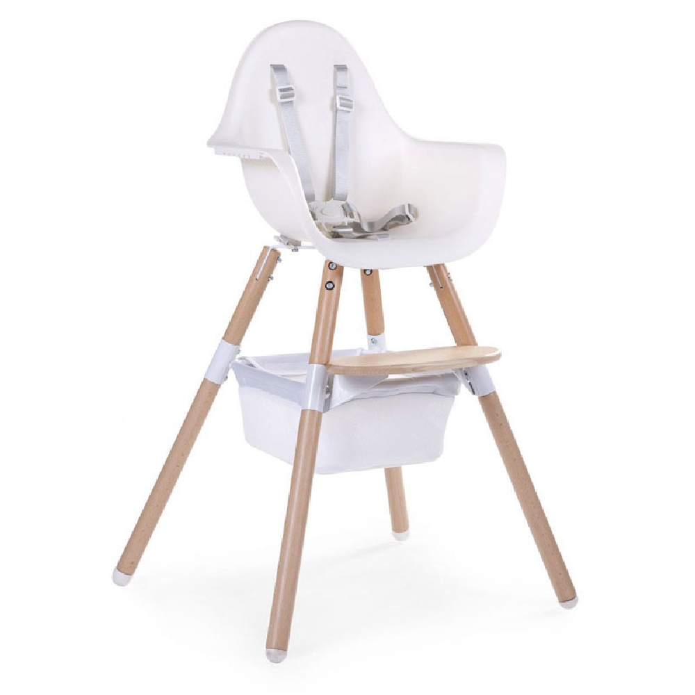 Childhome Koszyk do krzesełka Evolu 2 White - obrazek 3