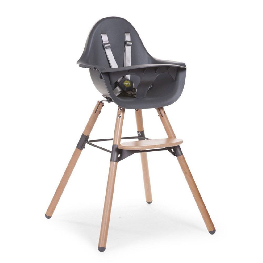 Childhome Krzesełko do karmienia Evolu 2 Natural/Anthracite - obrazek 5