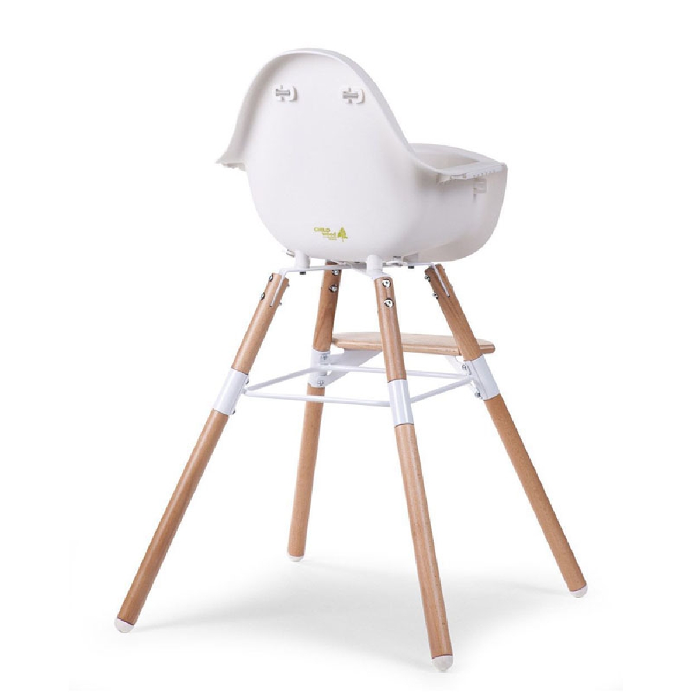 Childhome Krzesełko do karmienia Evolu 2 Natural/White - obrazek 3