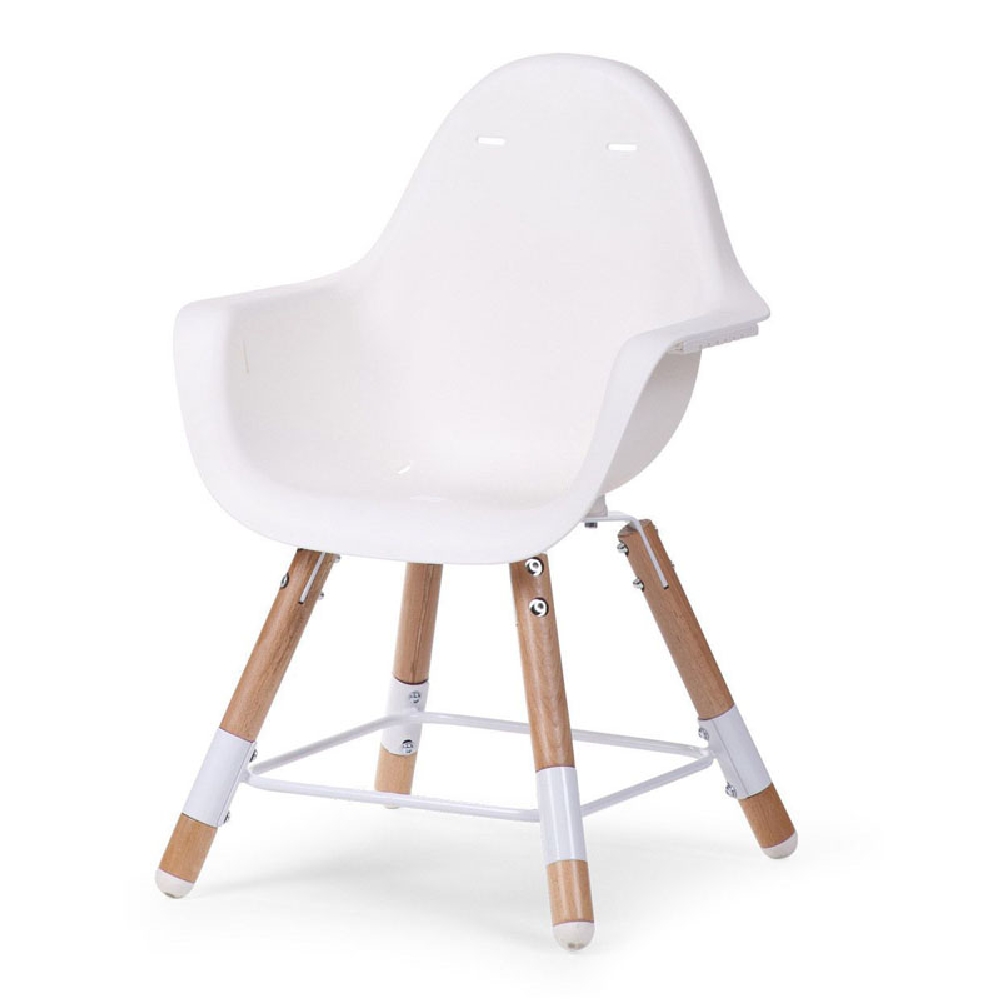 Childhome Krzesełko do karmienia Evolu 2 Natural/White - obrazek 6
