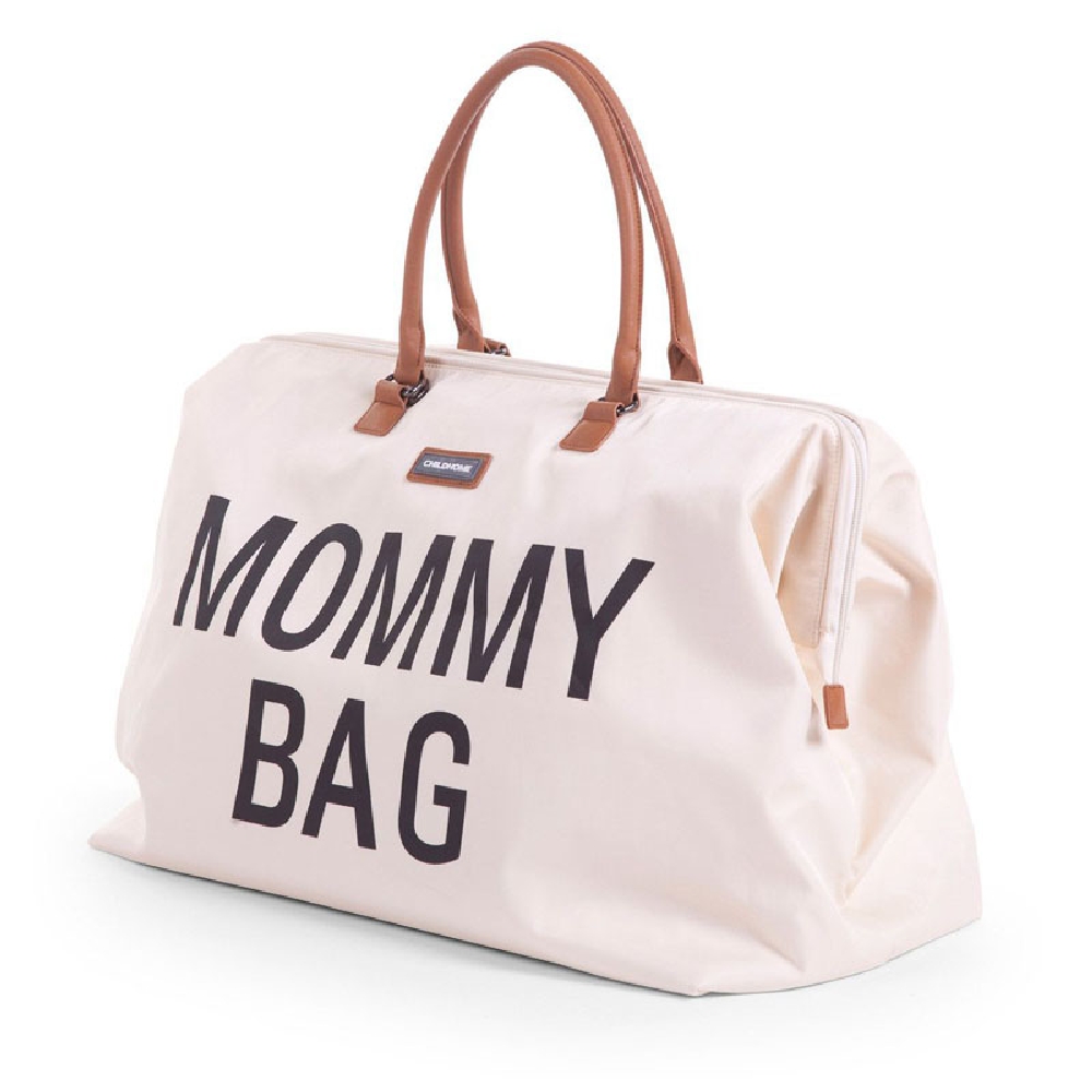 Childhome Torba Mommy Bag Kremowa - obrazek 3