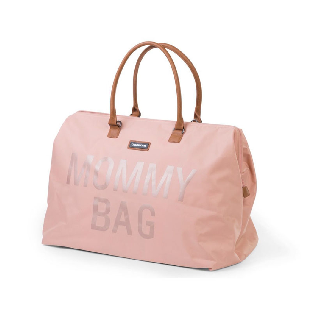 Childhome Torba Mommy Bag Różowa - obrazek 5