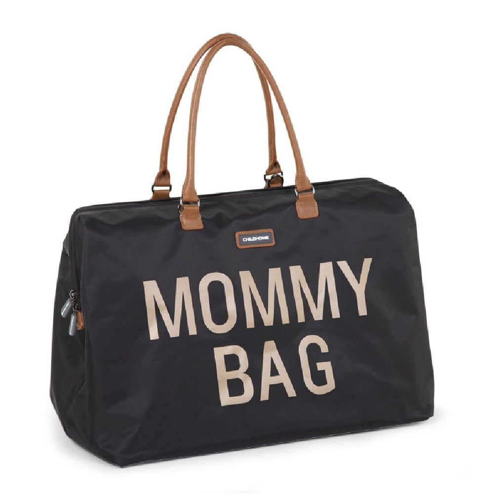 Childhome Torba Mommy Bag Czarno-Złota - obrazek 3