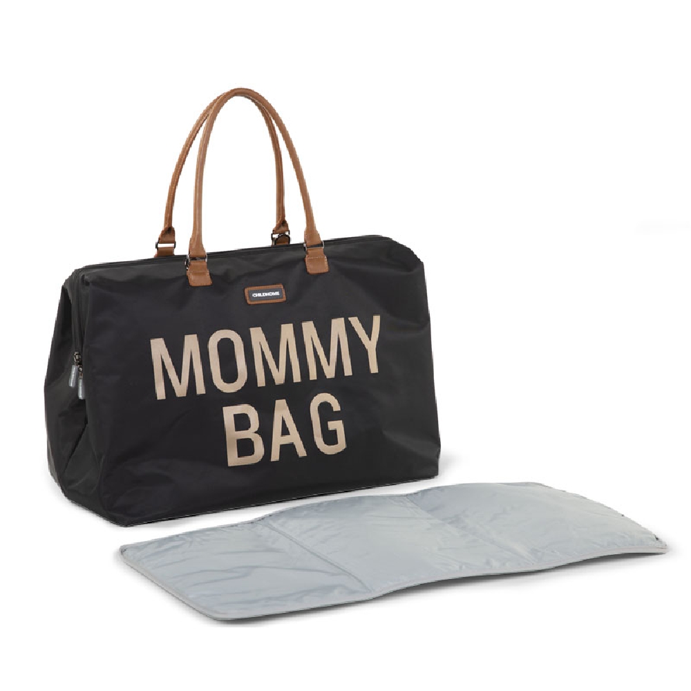 Childhome Torba Mommy Bag Czarno-Złota - obrazek 4