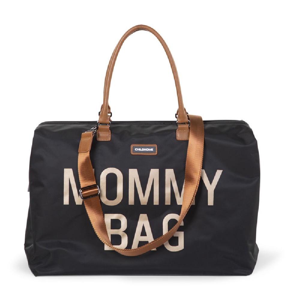 Childhome Torba Mommy Bag Czarno-Złota - obrazek 6