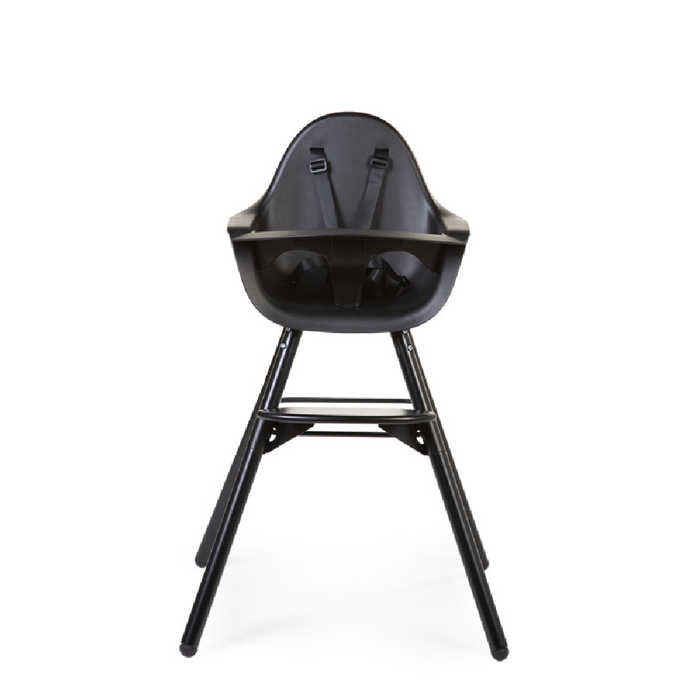 Childhome Krzesełko do karmienia Evolu 2 Black/Black - obrazek 3