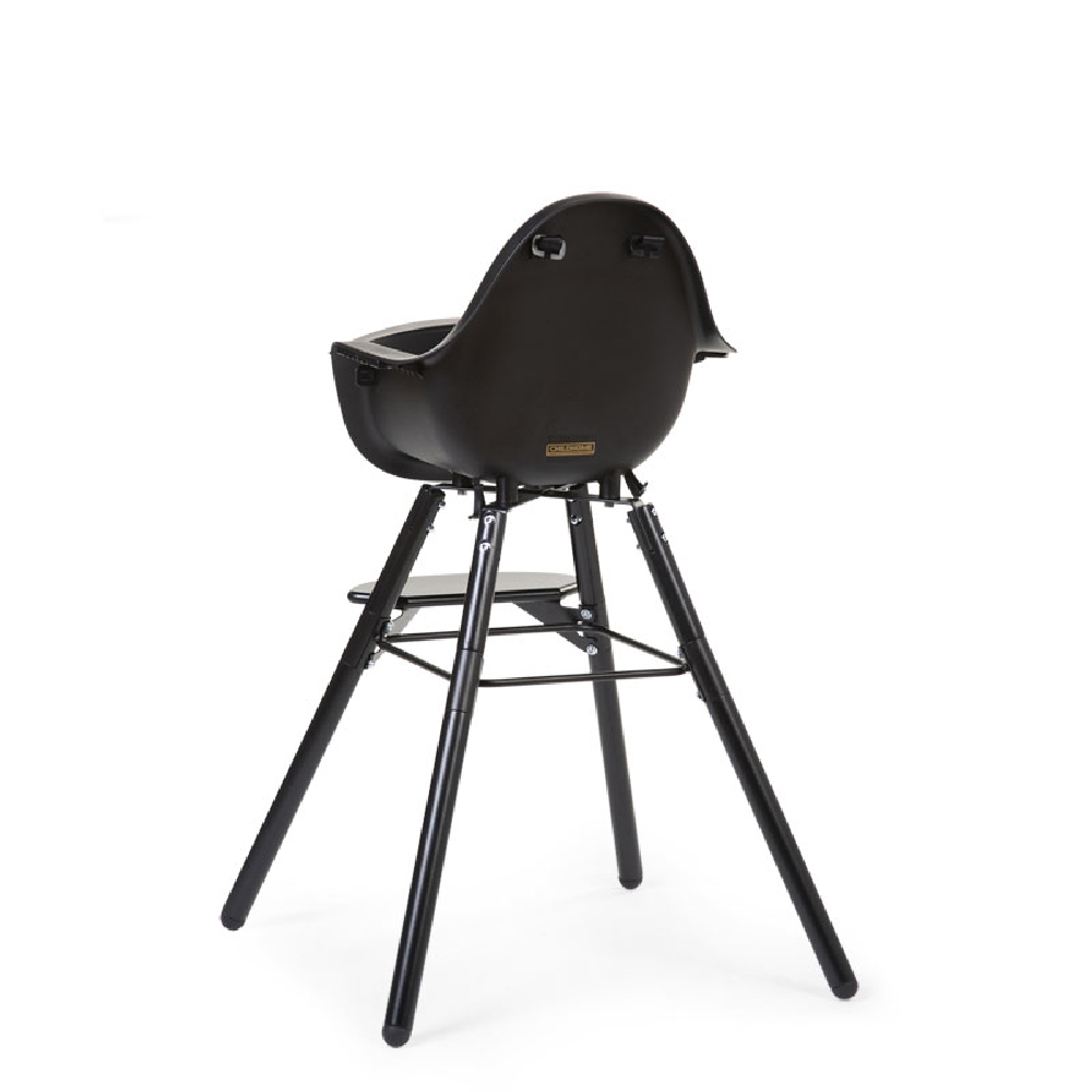 Childhome Krzesełko do karmienia Evolu 2 Black/Black - obrazek 5