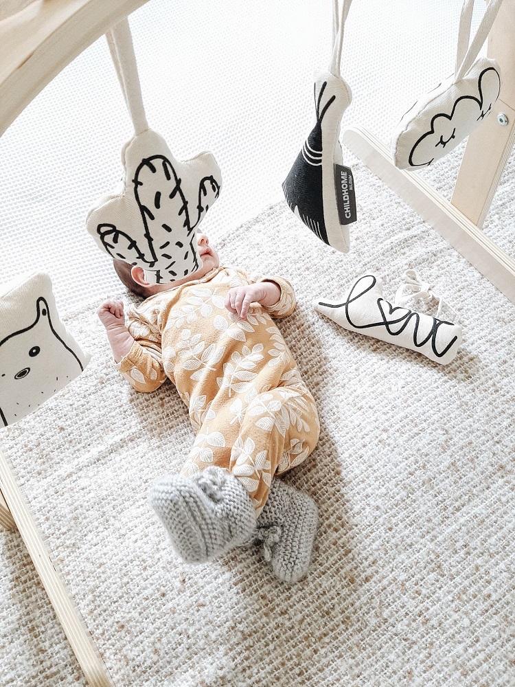 Childhome Rama na zabawki Baby Gym Natural - obrazek 6