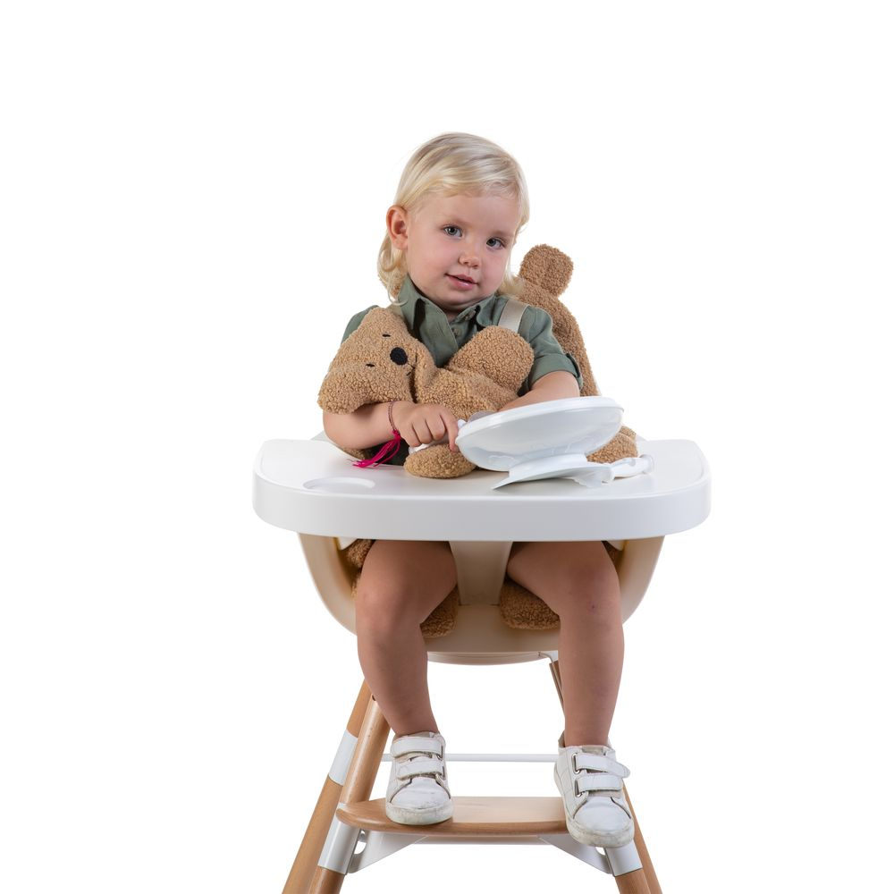 Childhome Dwustronny ochraniacz do krzesełka Evolu 2 Teddy Bear - obrazek 5