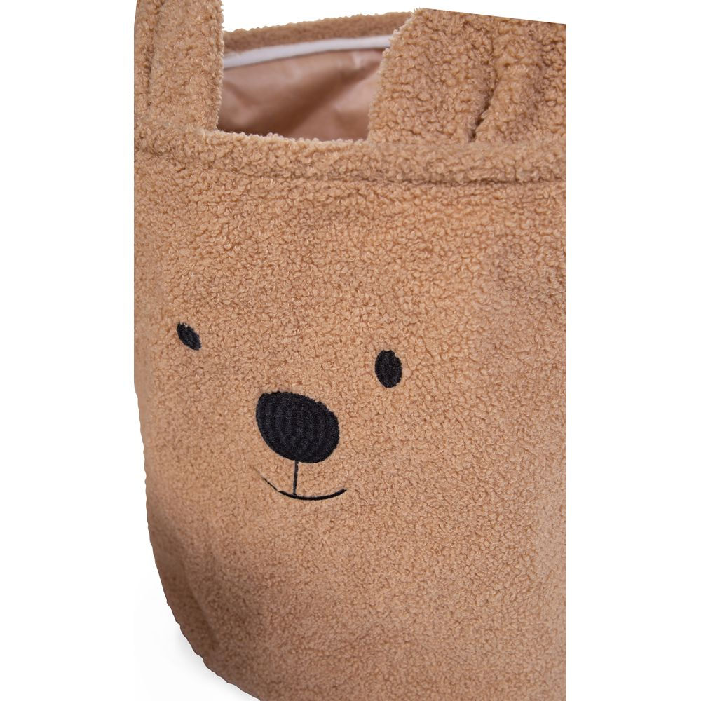 Childhome Pluszowy pojemnik na zabawki 30 x 30 x 30 cm Teddy Bear - obrazek 3
