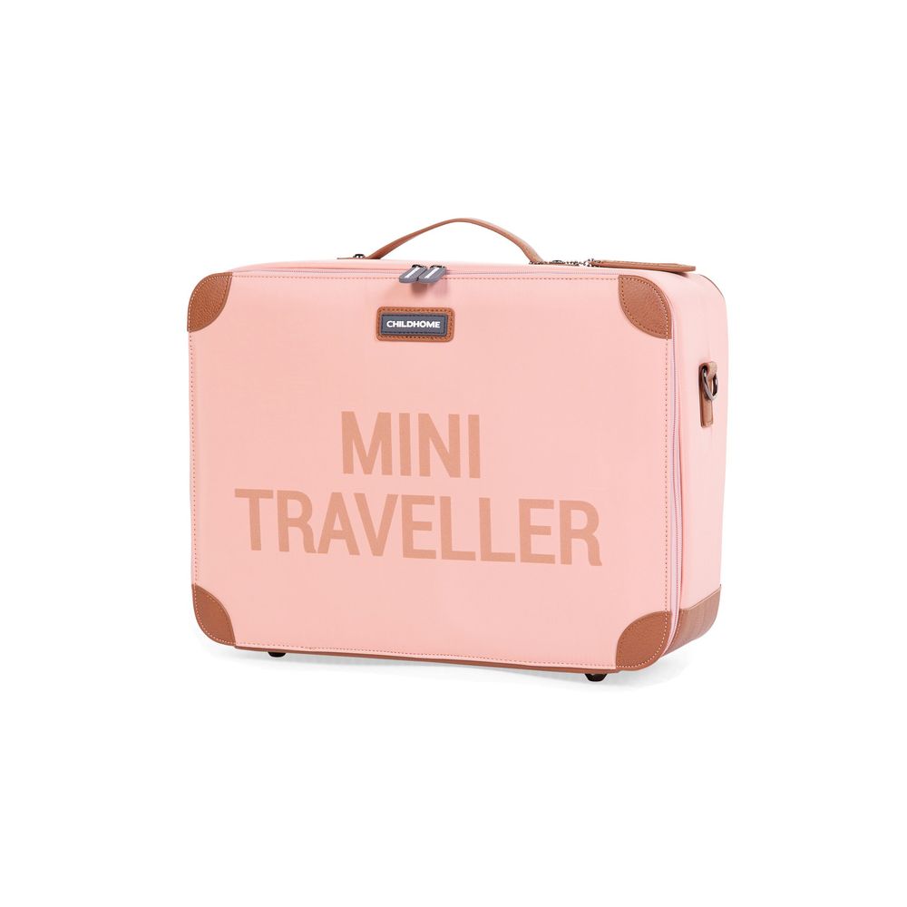 Childhome Walizka dziecięca Mini Traveller Różowa - obrazek 4