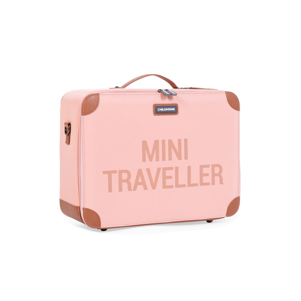 Childhome Walizka dziecięca Mini Traveller Różowa - obrazek 5