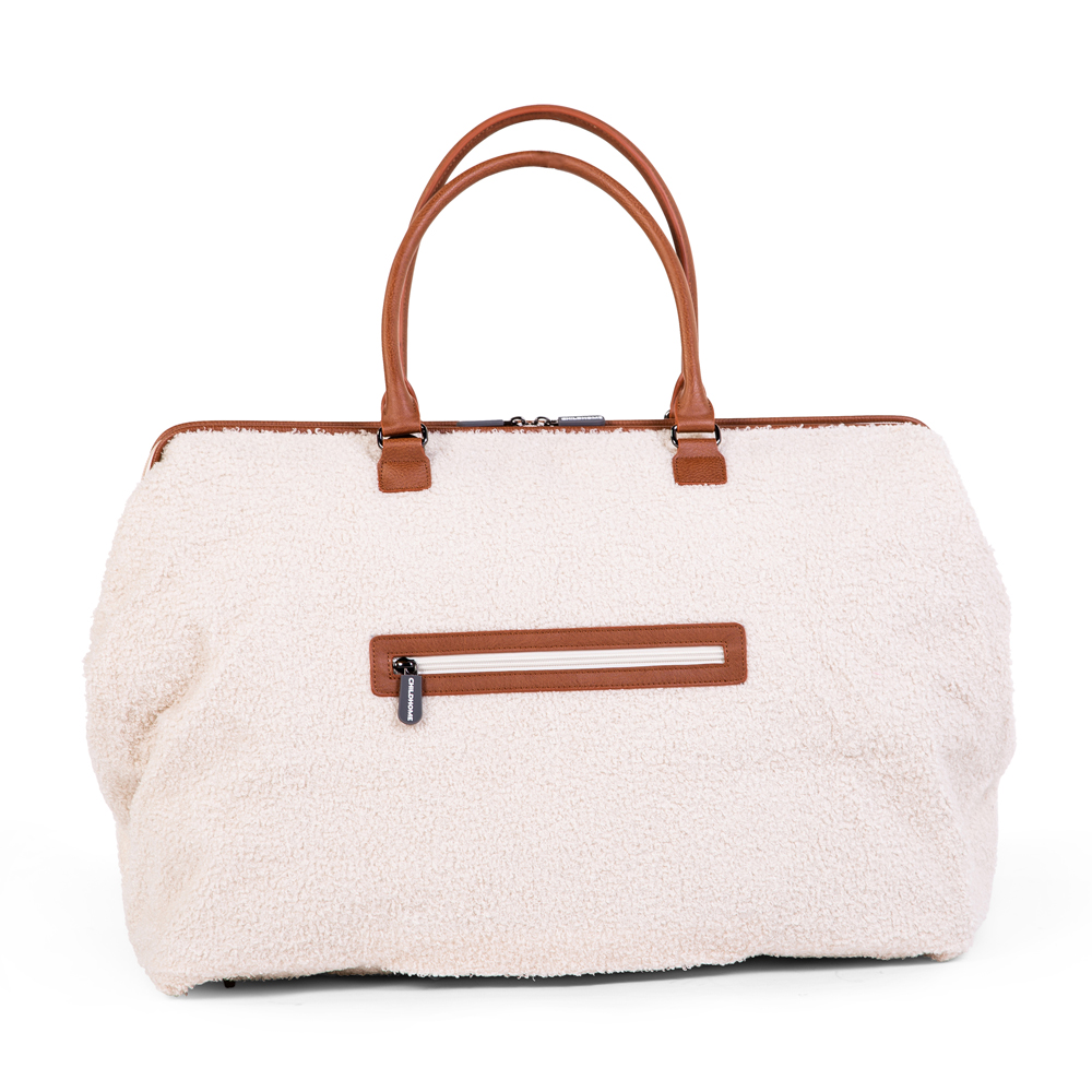 Childhome Torba Mommy Bag Teddy Bear White - obrazek 4