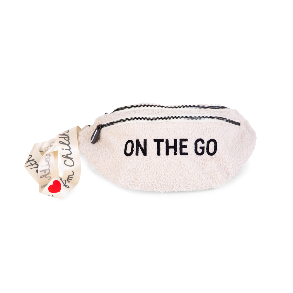 Childhome Nerka Banana Bag Teddy Bear White - obrazek 3
