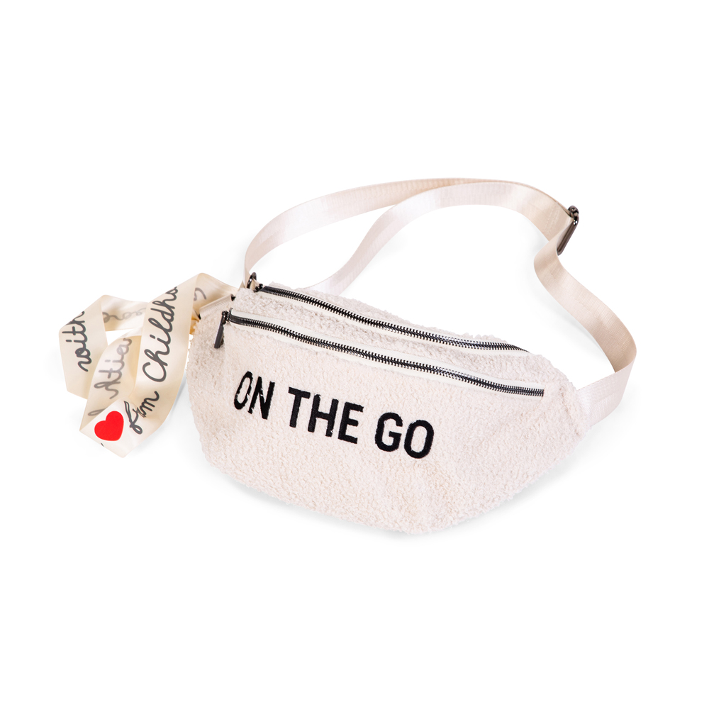 Childhome Nerka Banana Bag Teddy Bear White - obrazek 4