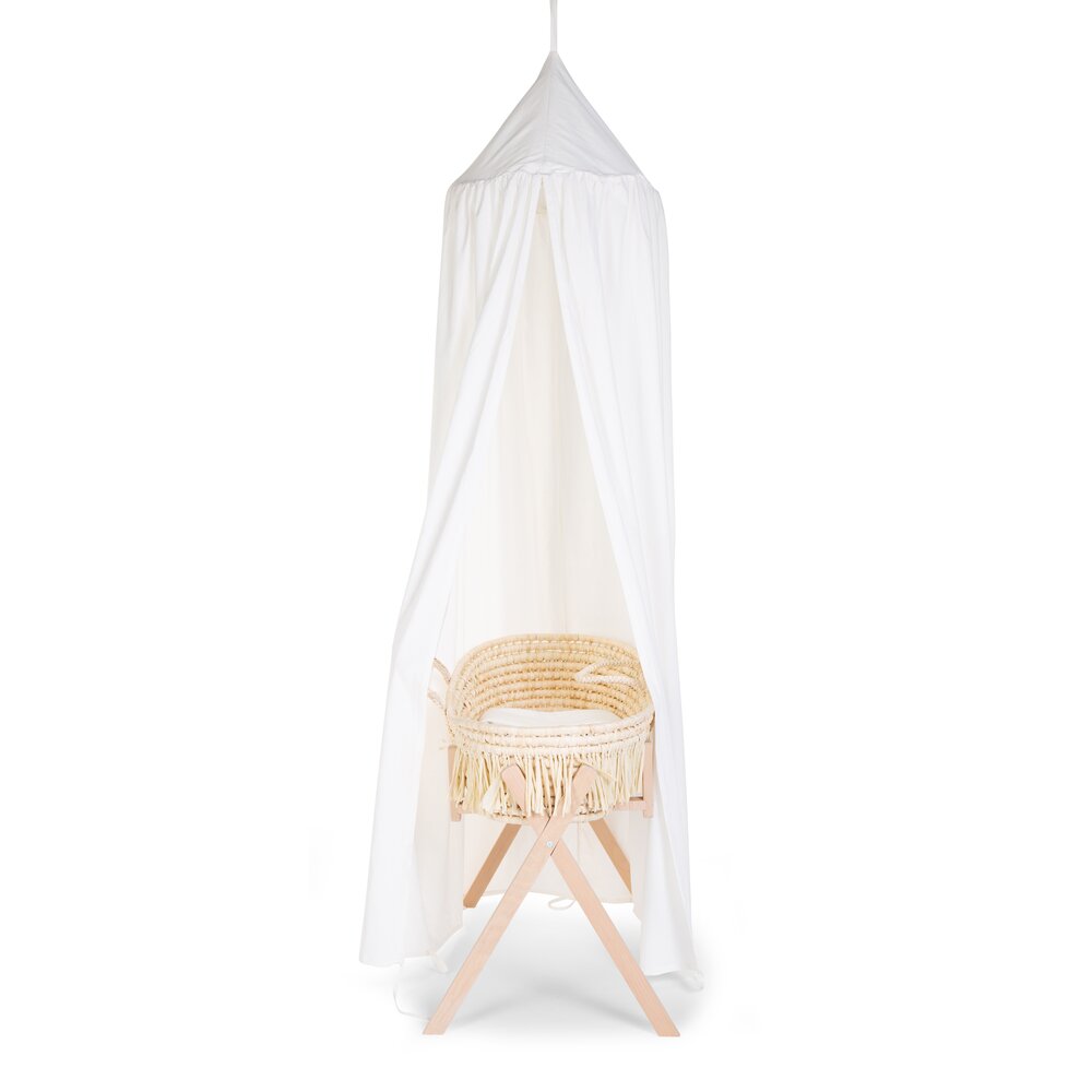 Childhome Baldachim i mata 230 x 120 cm Kremowa - obrazek 5
