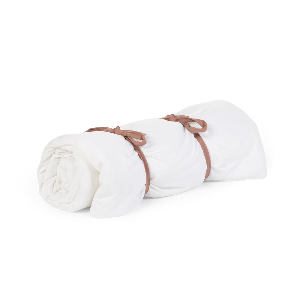 Childhome Kocyk pikowany 140 x 100 cm Off White - obrazek 3