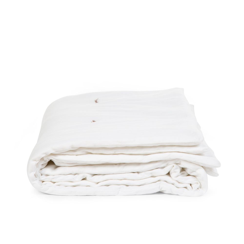 Childhome Kocyk pikowany 140 x 100 cm Off White - obrazek 4