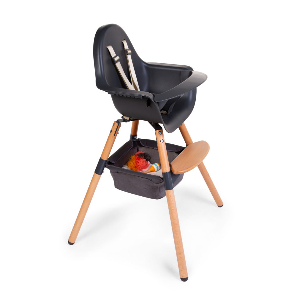 Childhome Koszyk do krzesełka Evolu 2 Anthracite - obrazek 3