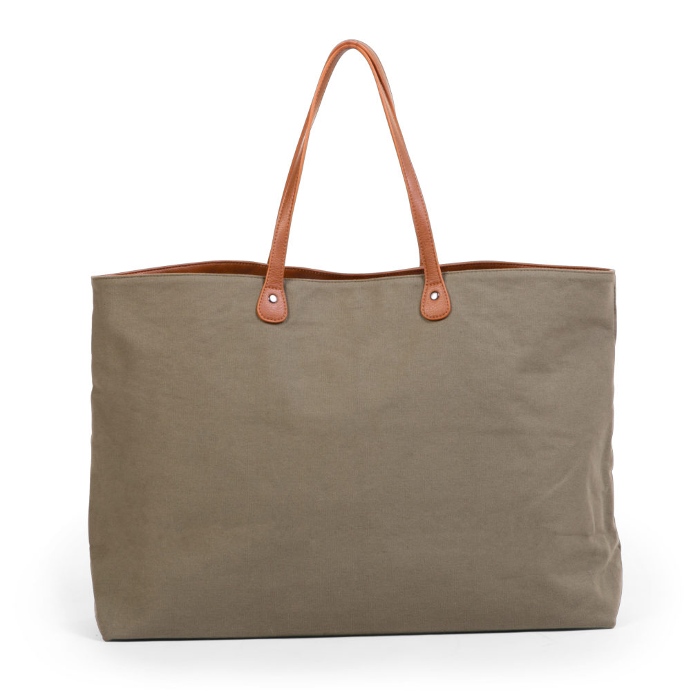 Childhome Torba Family bag Kanwas Khaki - obrazek 4