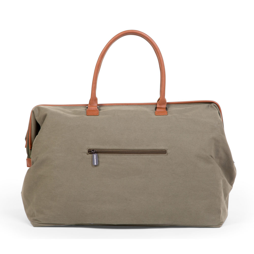 Childhome Torba Mommy bag Kanwas Khaki - obrazek 4
