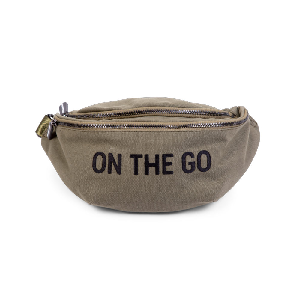 Childhome Nerka Banana Bag Kanwas Khaki - obrazek 3