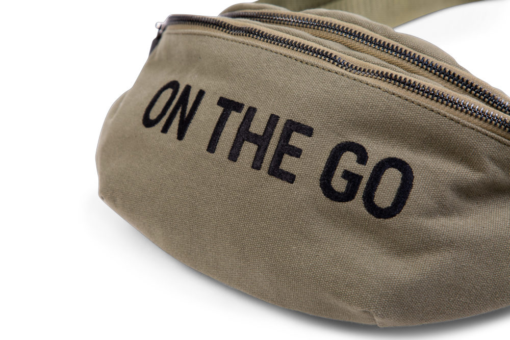 Childhome Nerka Banana Bag Kanwas Khaki - obrazek 5