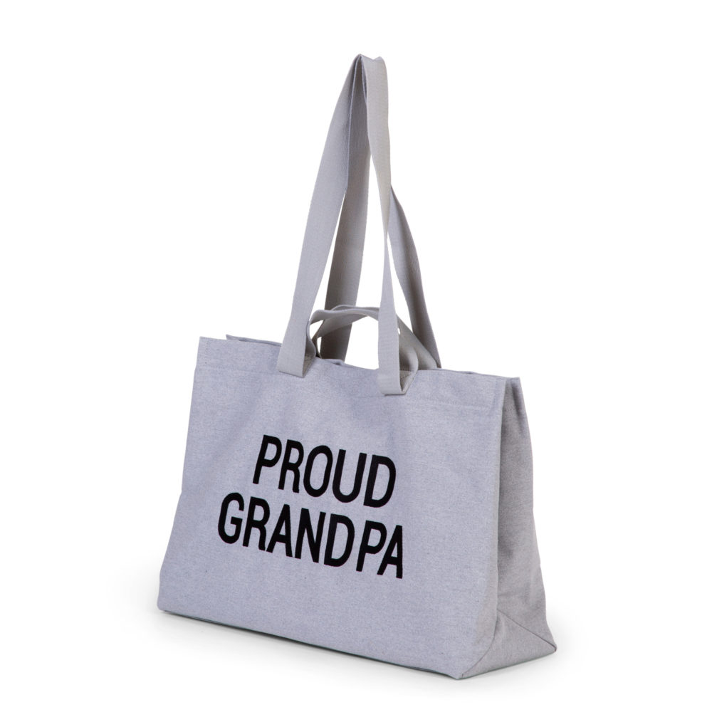 Childhome Torba Grandpa bag Kanwas Grey - obrazek 3