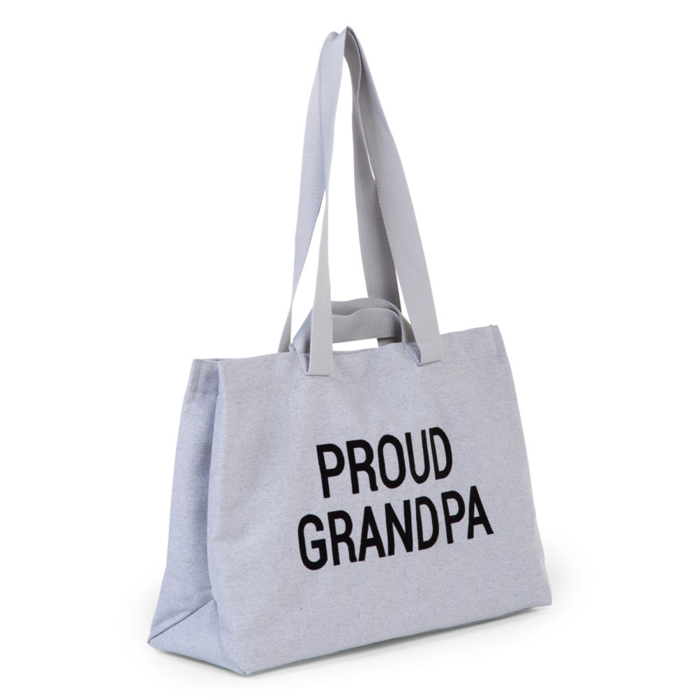 Childhome Torba Grandpa bag Kanwas Grey - obrazek 5