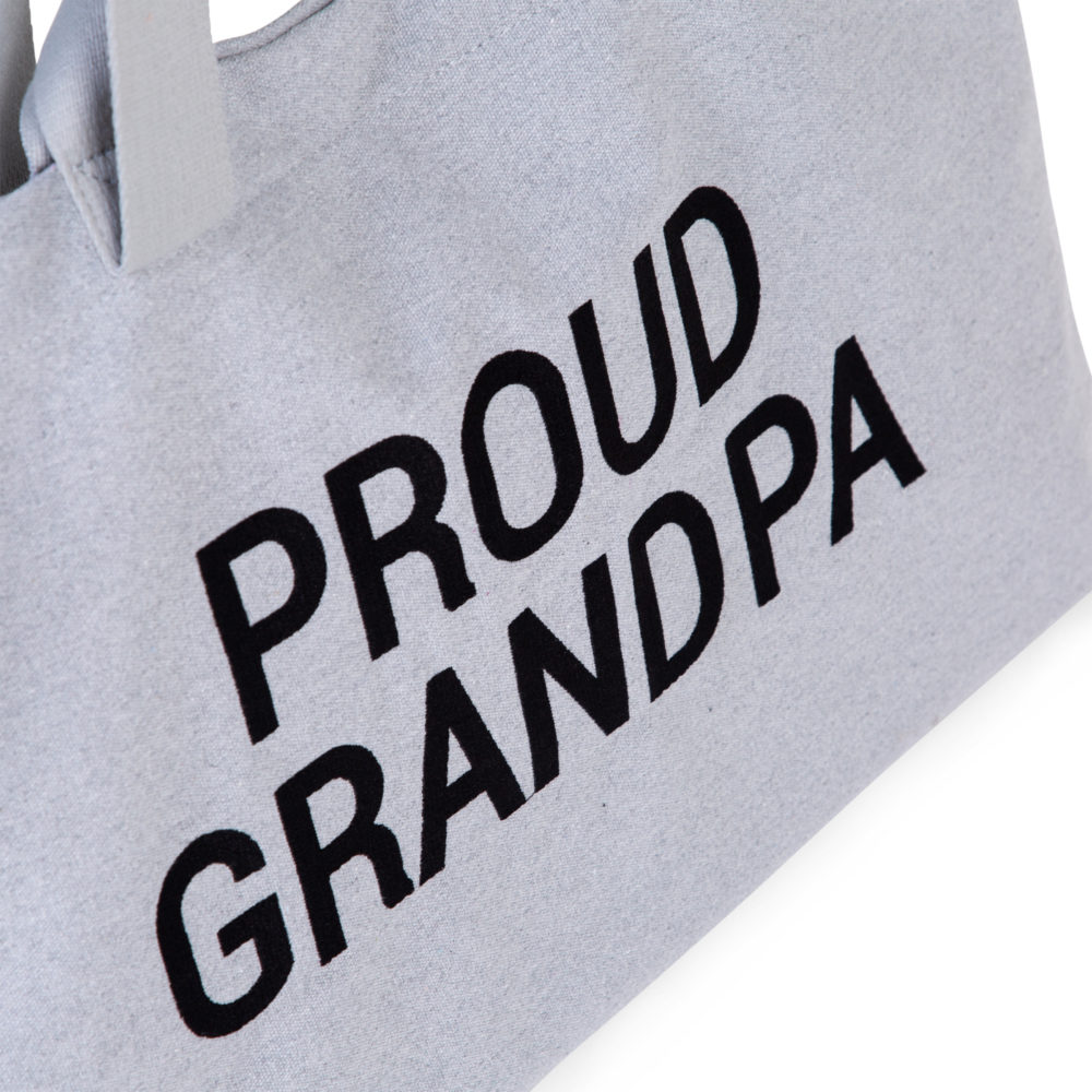 Childhome Torba Grandpa bag Kanwas Grey - obrazek 6