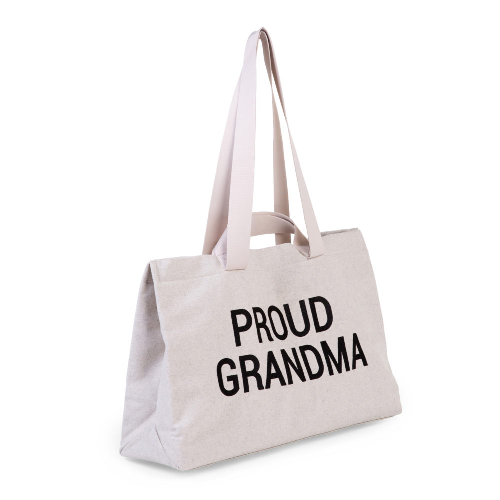 Childhome Torba Grandma bag Kanwas Off white - obrazek 5