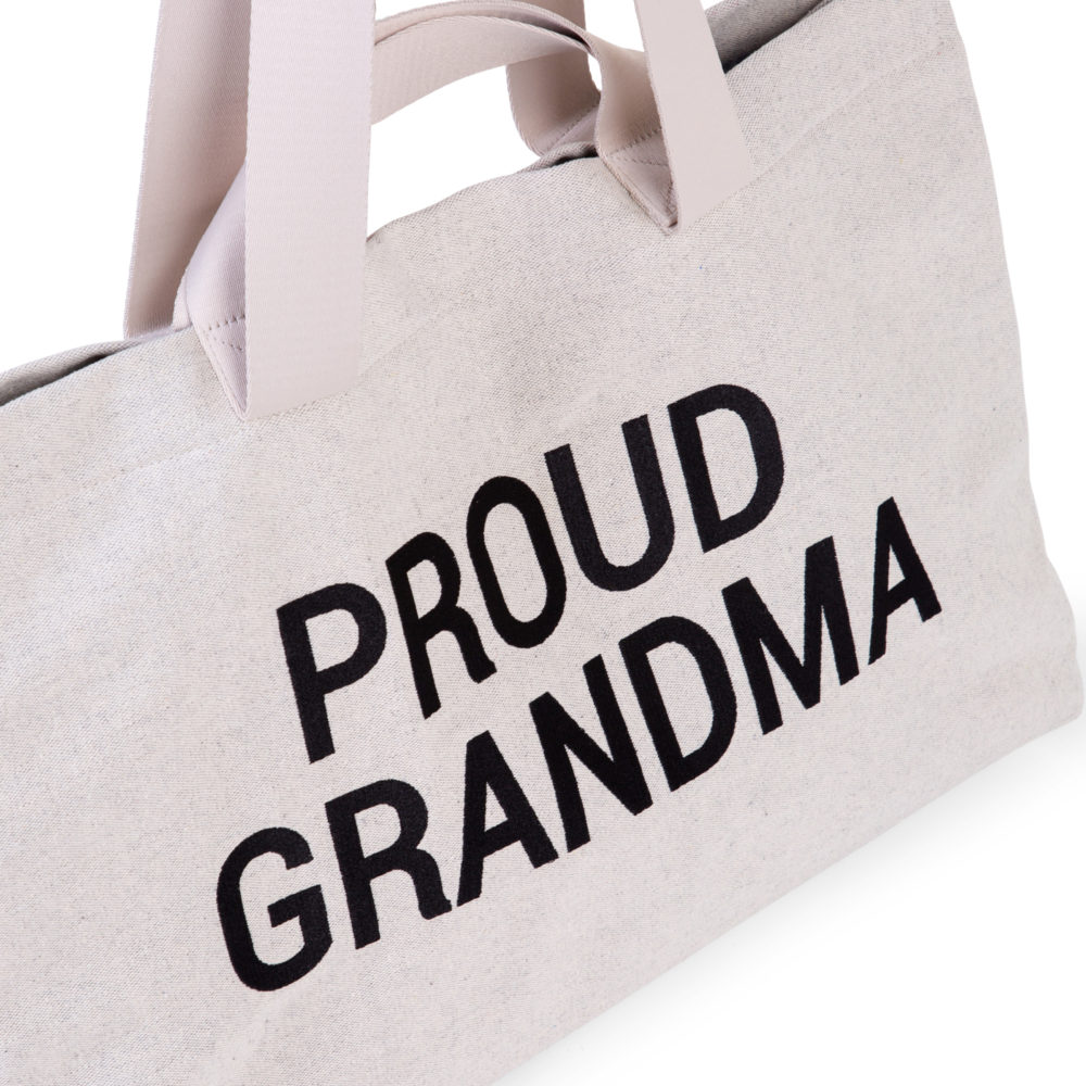 Childhome Torba Grandma bag Kanwas Off white - obrazek 6