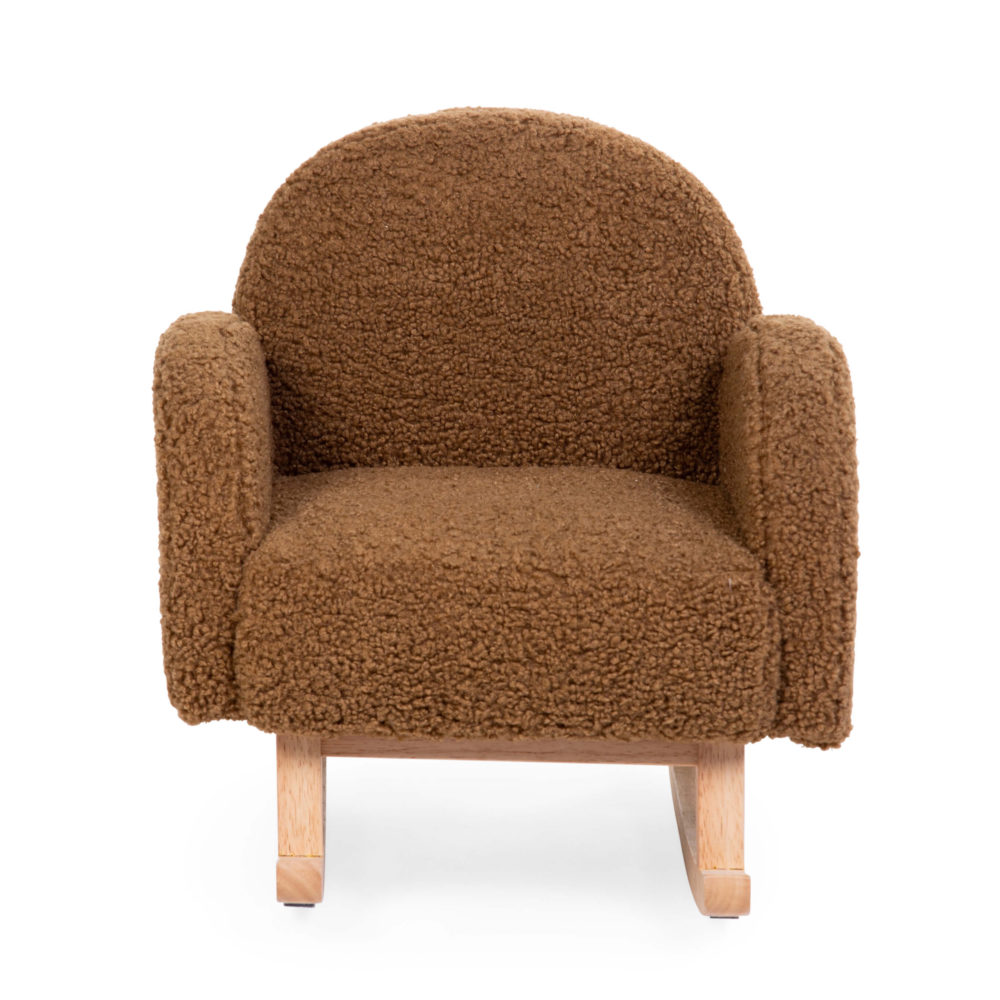 Childhome Dziecięcy fotel bujany Teddy bear Brown - obrazek 3