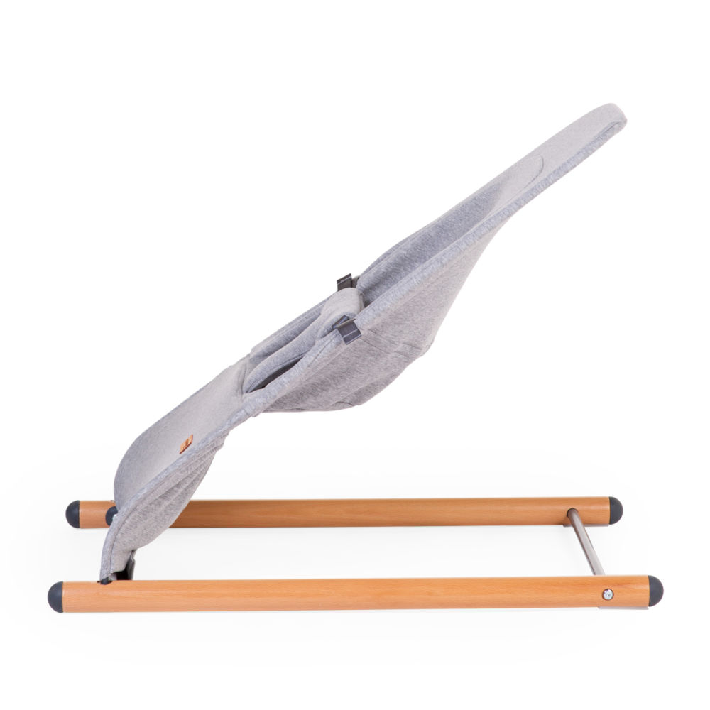 Childhome Leżaczek bujany Evolux Jersey Grey - obrazek 3