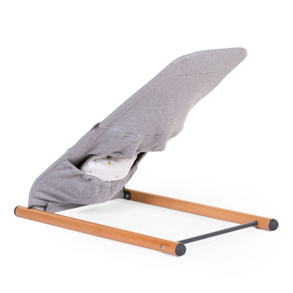 Childhome Leżaczek bujany Evolux Jersey Grey - obrazek 6