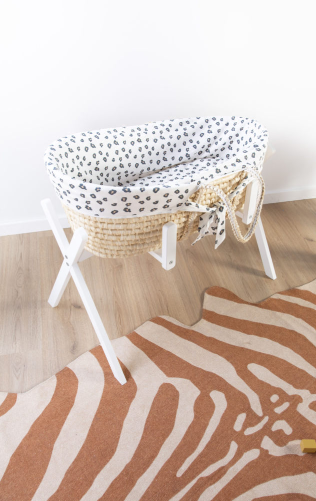 Childhome Stojak Tipi do kosza Mojżesza White - obrazek 4