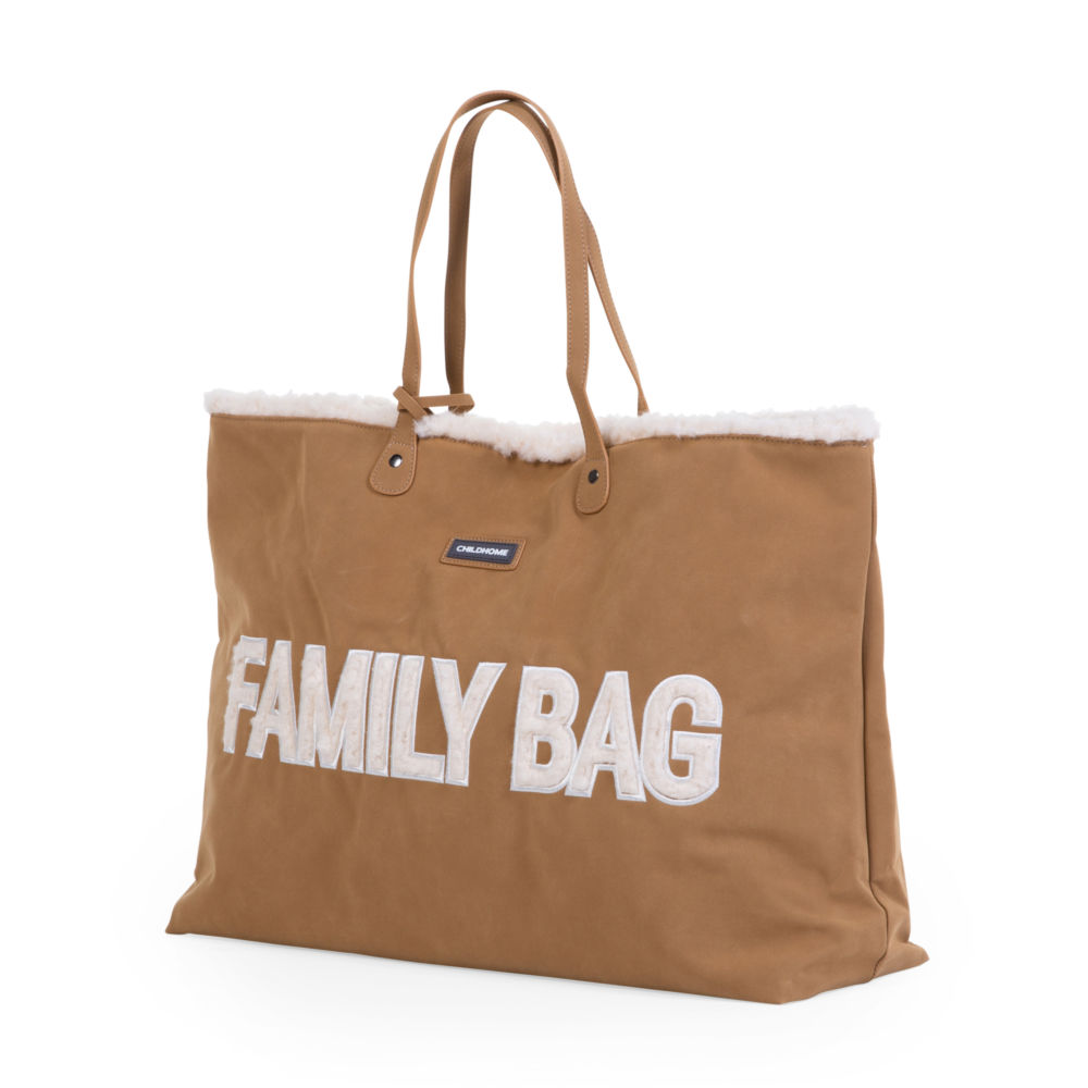 Childhome Torba Family bag Suede-Look - obrazek 3