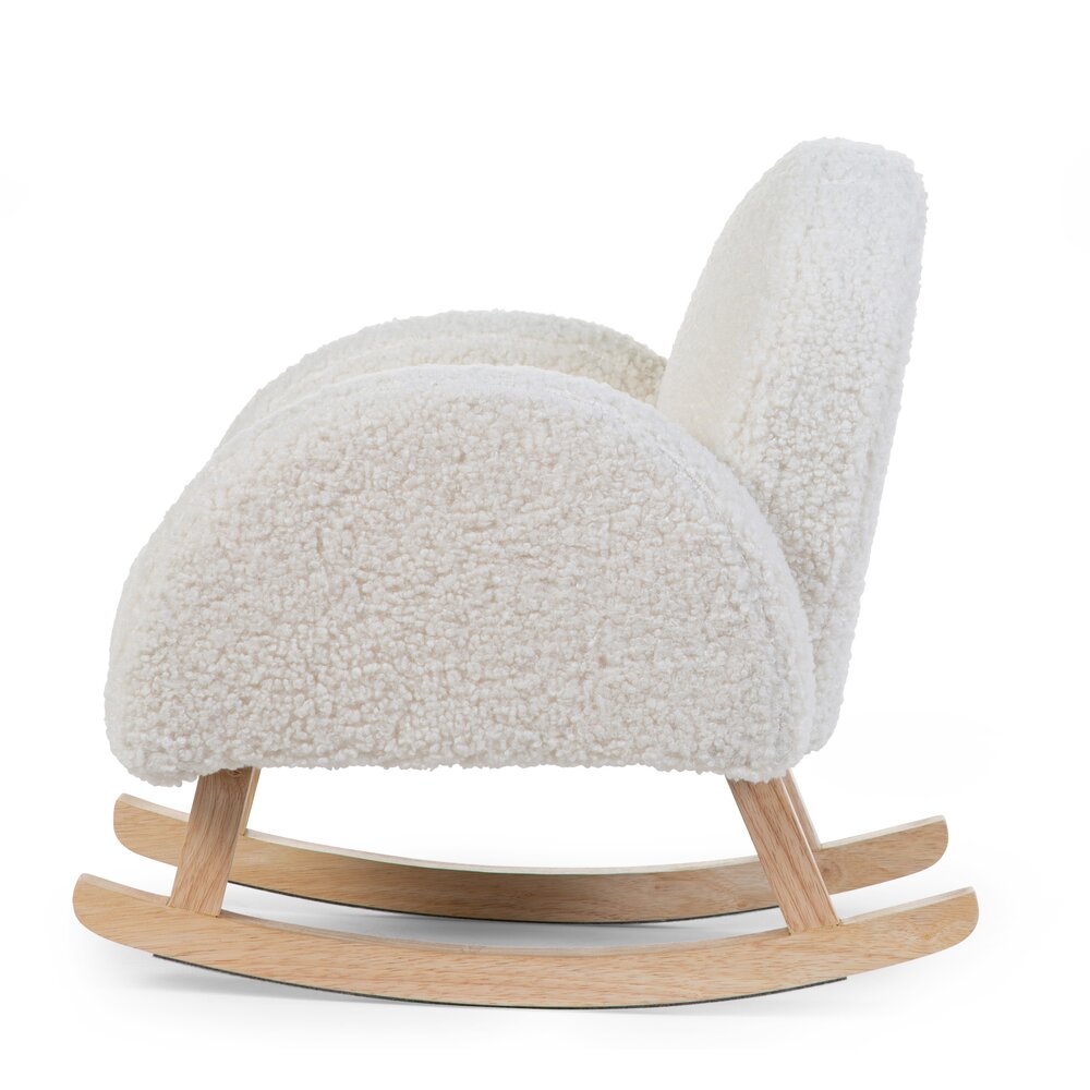 Childhome Dziecięcy fotel bujany Teddy bear Off white - obrazek 4