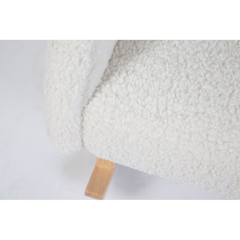 Childhome Dziecięcy fotel bujany Teddy bear Off white - obrazek 6