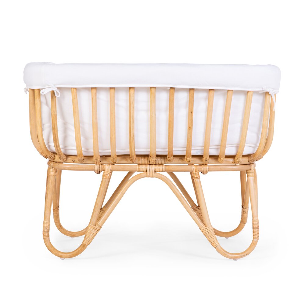 Childhome Łóżeczko Rattanowe 90x50cm Natural - obrazek 3