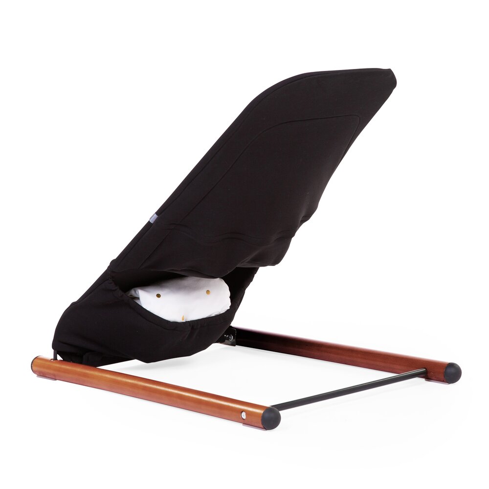 Childhome Leżaczek bujany Evolux Nut Black - obrazek 6