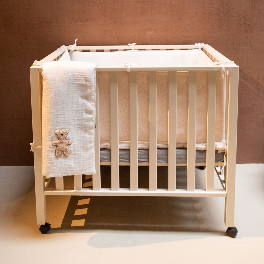 Childhome Kocyk 80 x 100 cm Jersey Teddy - obrazek 6