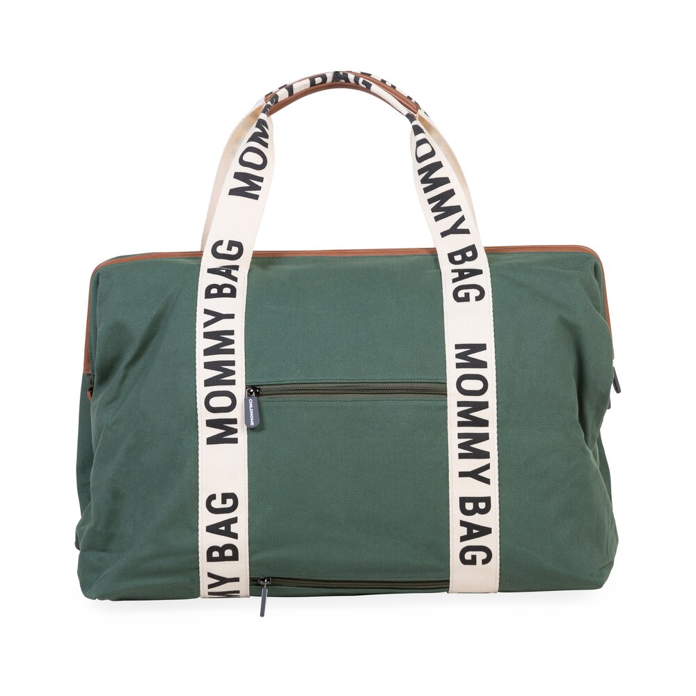 Childhome Torba Mommy Bag Signature Zielona - obrazek 3