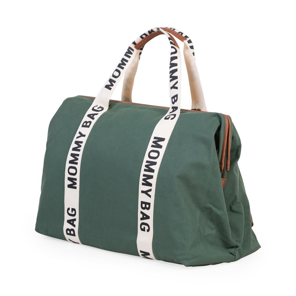 Childhome Torba Mommy Bag Signature Zielona - obrazek 4