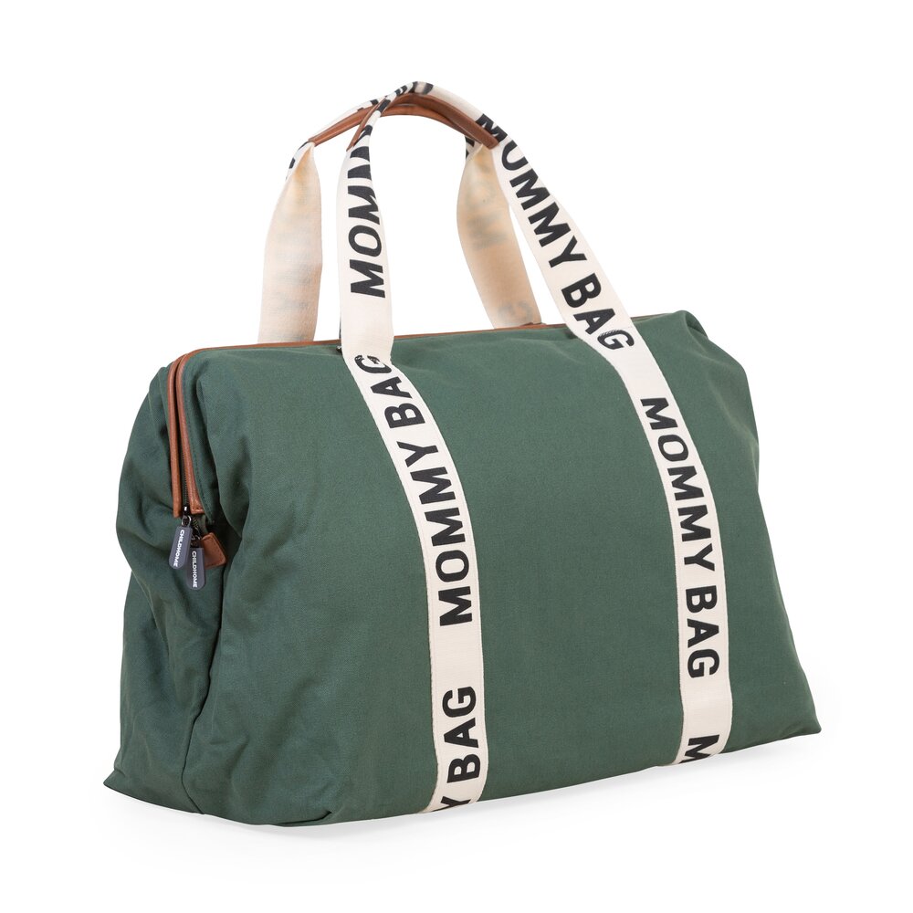 Childhome Torba Mommy Bag Signature Zielona - obrazek 5