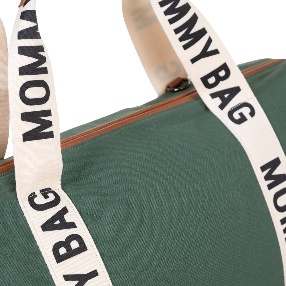 Childhome Torba Mommy Bag Signature Zielona - obrazek 6