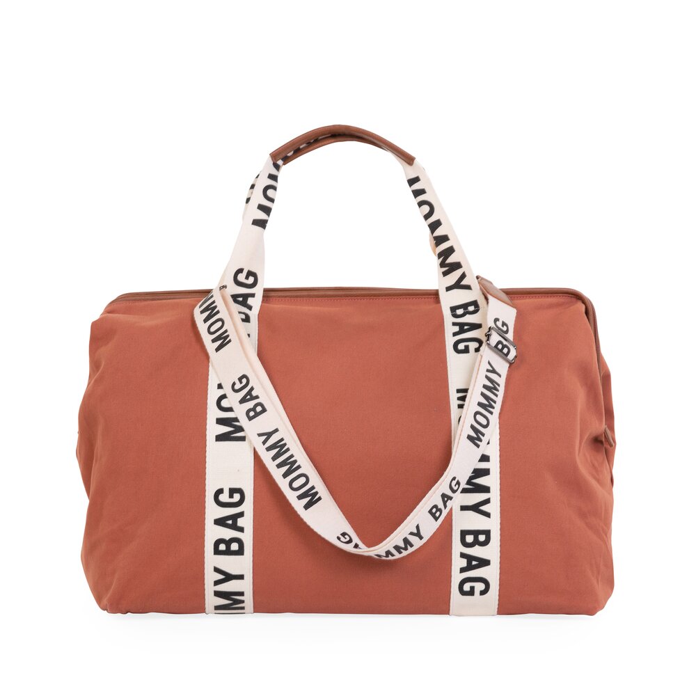 Childhome Torba Mommy Bag Signature Terracotta - obrazek 3