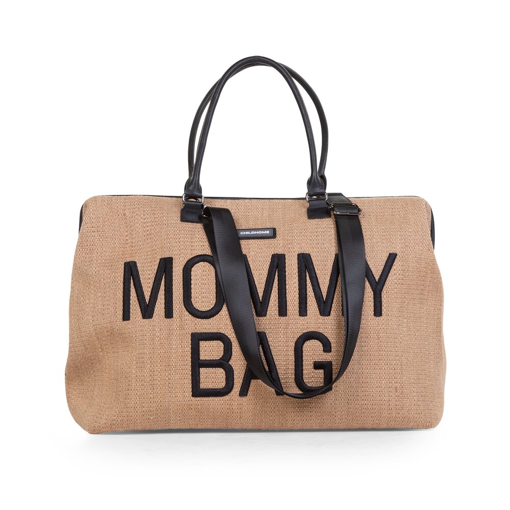 Childhome Torba Mommy Bag Raffia Look - obrazek 3