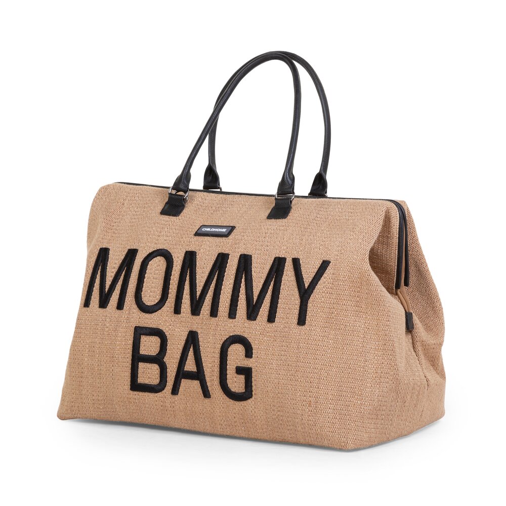 Childhome Torba Mommy Bag Raffia Look - obrazek 6