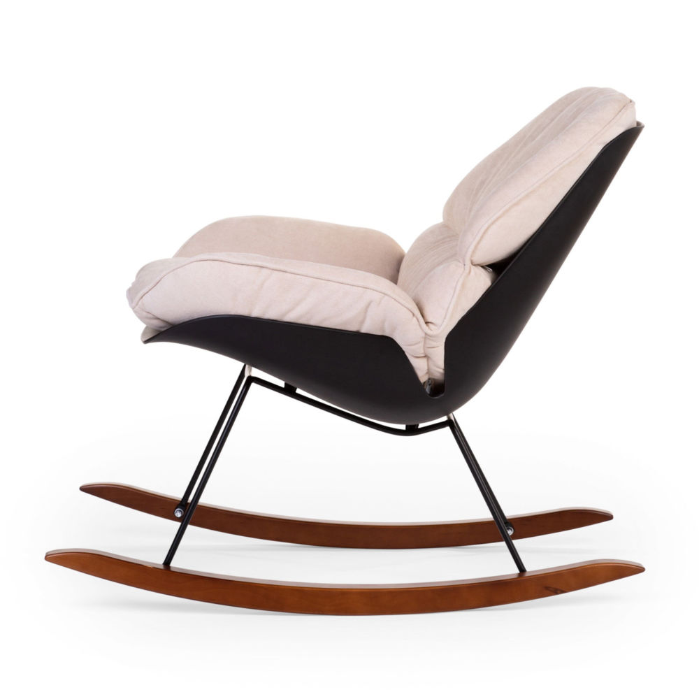 Childhome Fotel bujany Lounge Black/Off White - obrazek 4